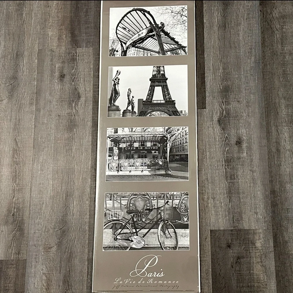 New Paris La Vie De Romance 11 3/4” x 36” Poster